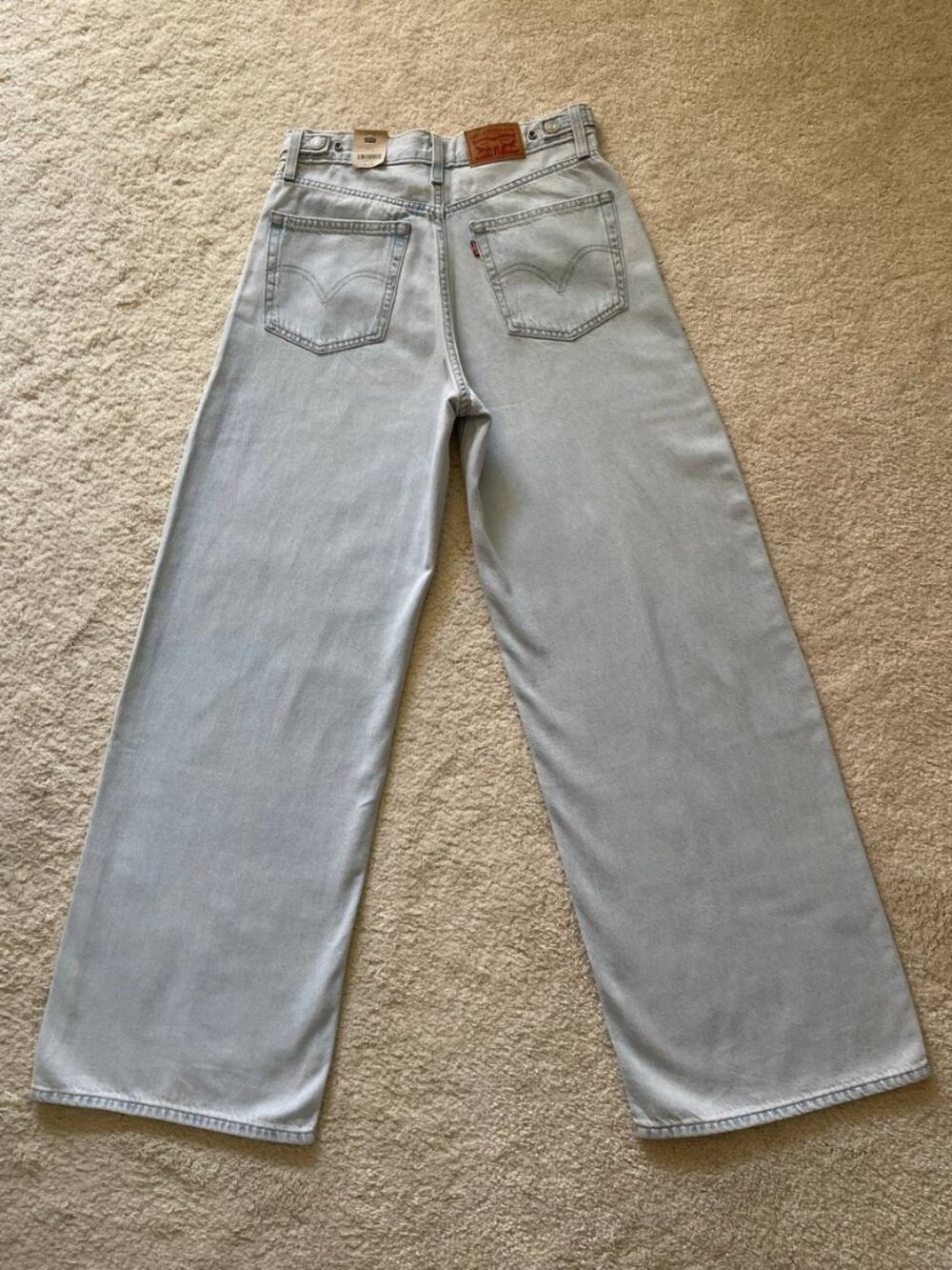 NWT Levi's Cinch Baggy High Rise Women's Jeans Size 27/31 - Picture 5 of 13